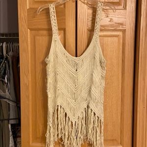 Crochet tank top